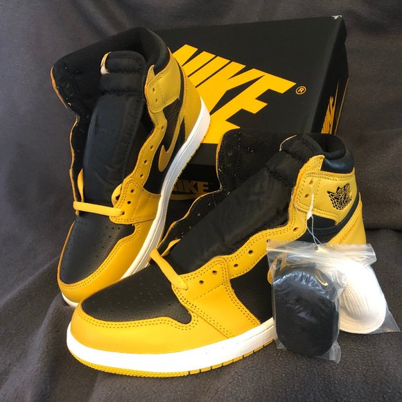 Nike Air Jordan 1 "POLLEN" Retro High OG Sneakers 9 - Picture 2 of 2
